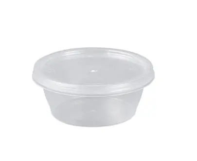 2oz clear Portion Pots&Lids