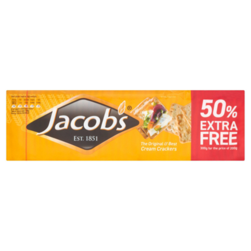 Jacobs Cream Crackers 24x200g