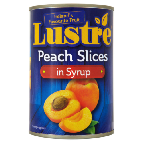 Lustre Peach Slices 12x410g